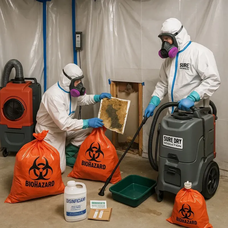 Contaminated Water Handling Protocols process in Carterville, MO