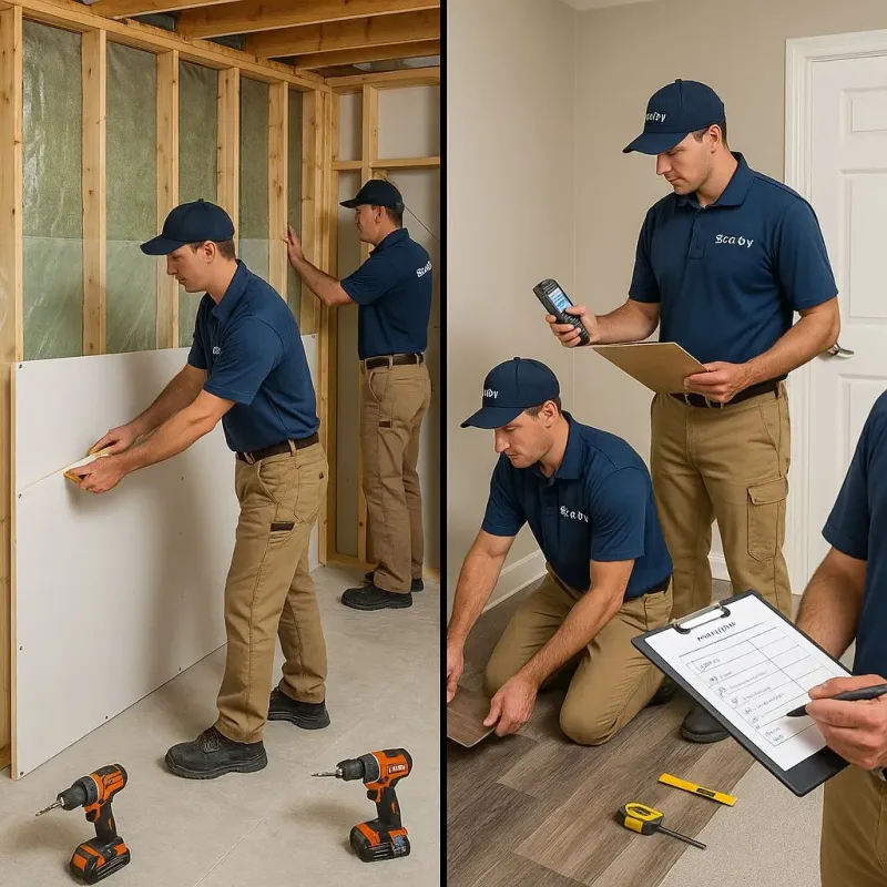Repairs and Reconstruction process in Carterville, MO